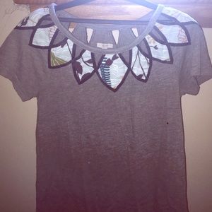 Urban Outfitters Floral Tee Ws xs